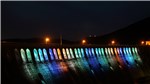 Beleuchtung am Staudamm Edersee 5